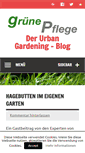 Mobile Screenshot of gruene-pflege.de